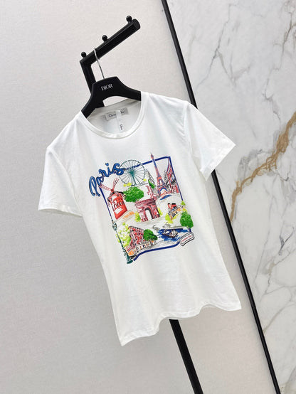 25SS print t-shirt