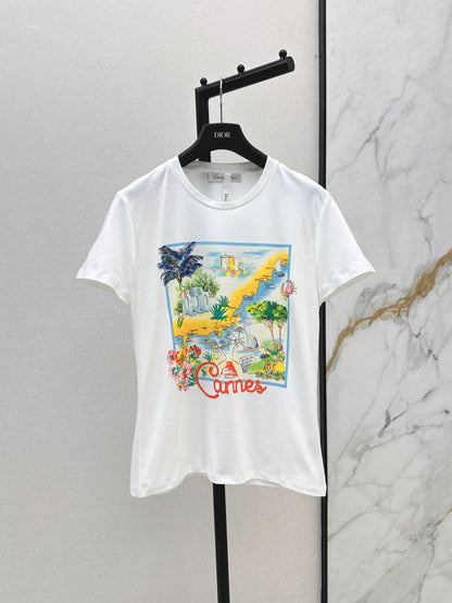 25ss print t-shirt