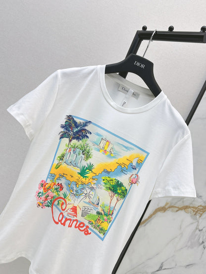 25ss print t-shirt