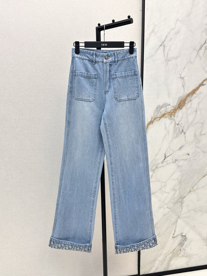 25ss jacquard jeans