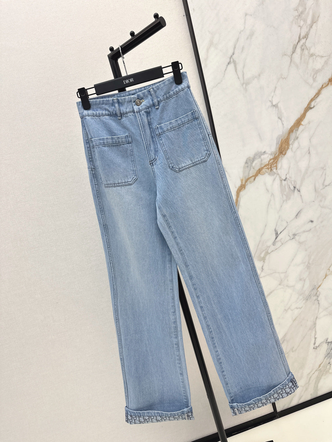 25ss jacquard jeans