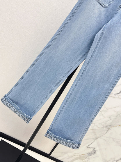 25ss jacquard jeans