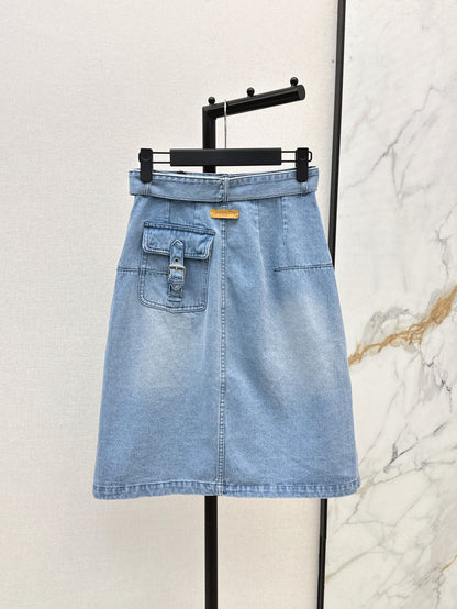 25ss denim skirt