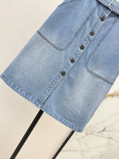 25ss denim skirt