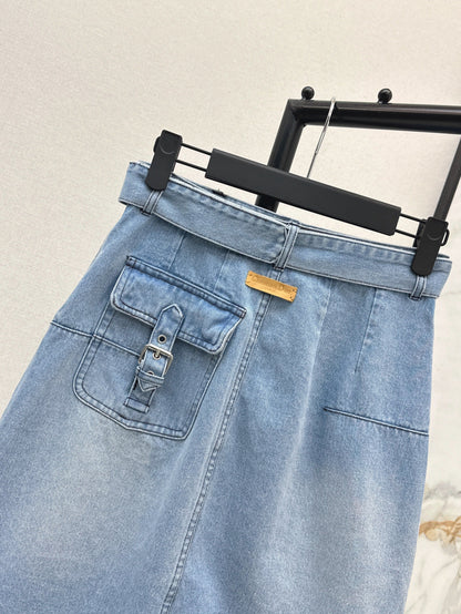 25ss denim skirt