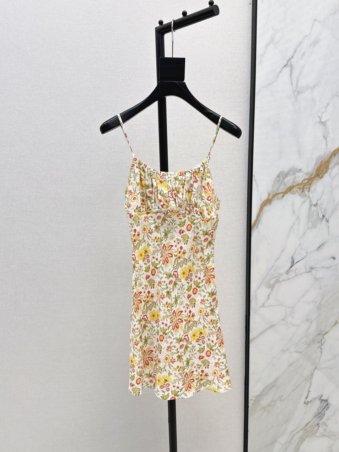25ss print slip dress