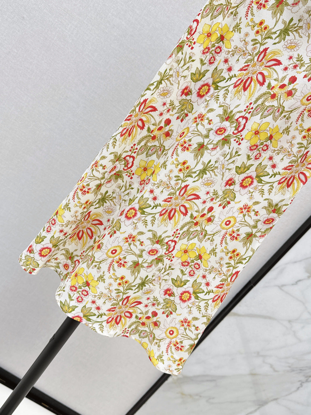 25ss print slip dress