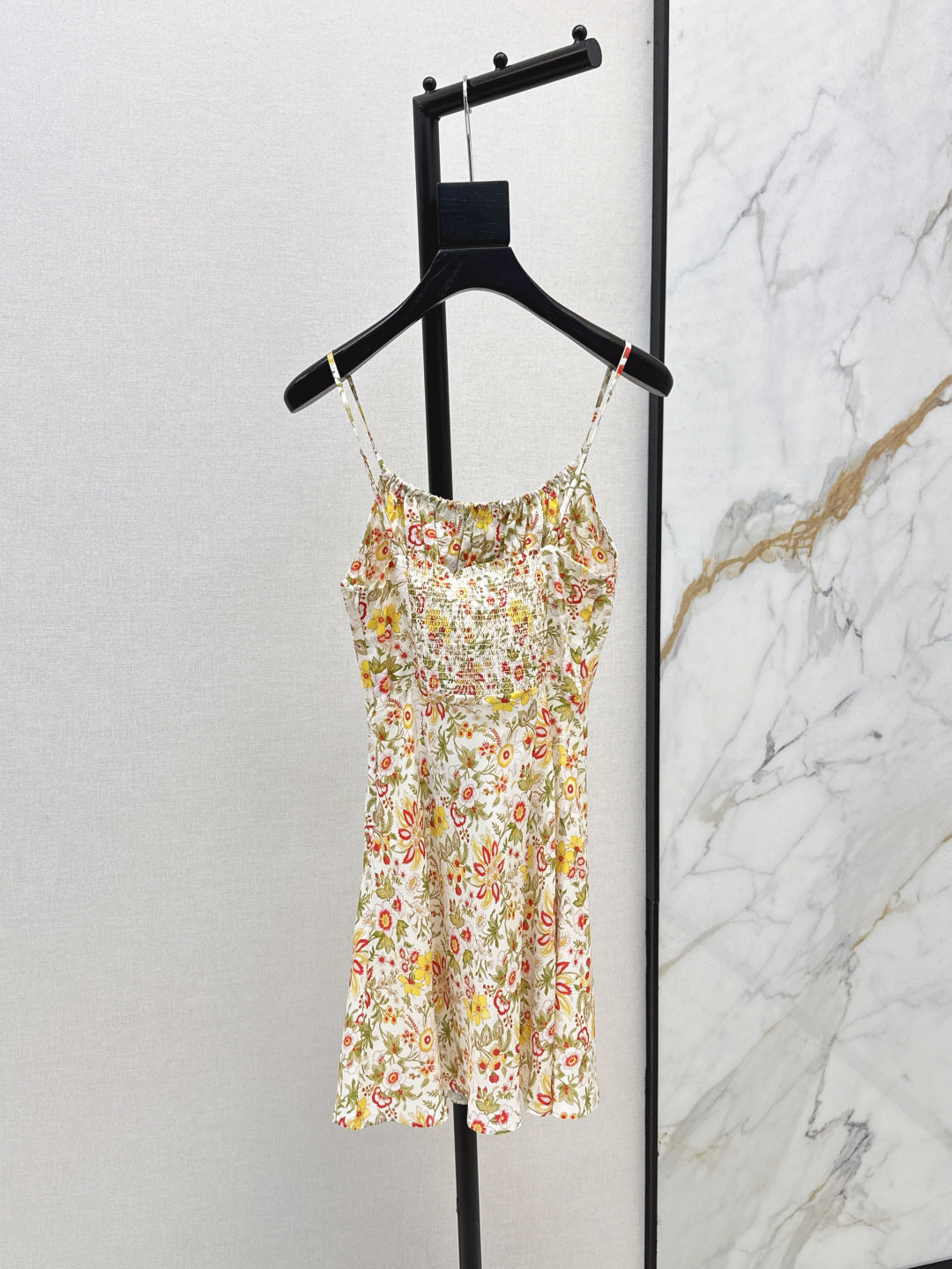 25ss print slip dress