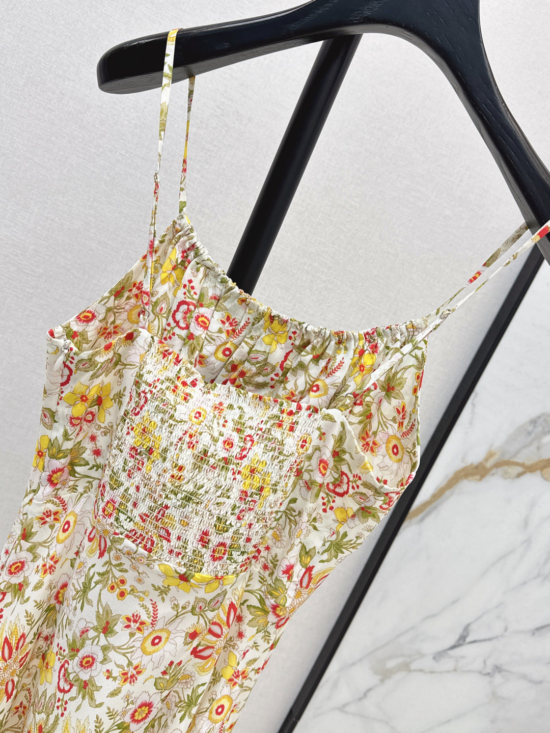 25ss print slip dress