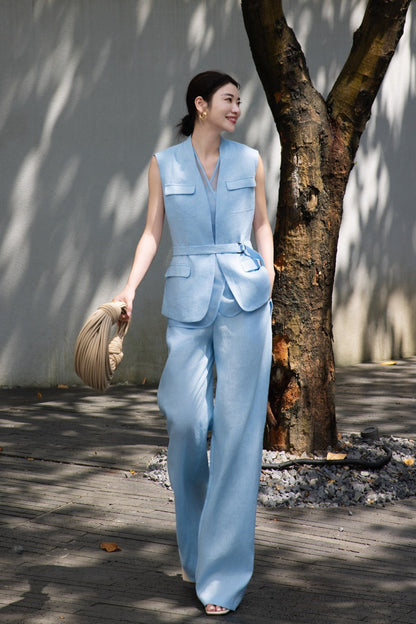 25ss linen suit