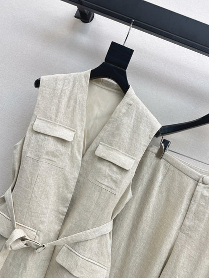 25ss linen suit