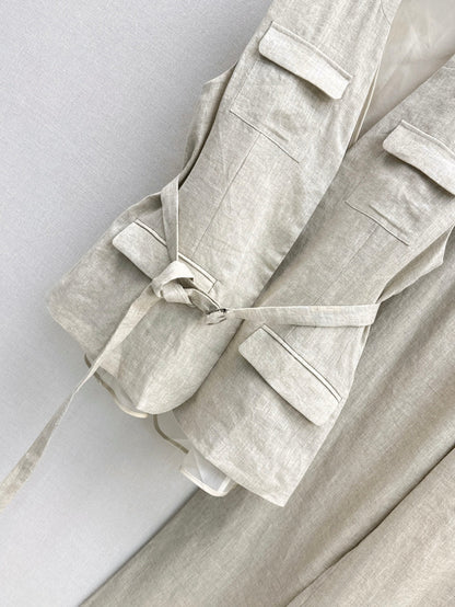 25ss linen suit