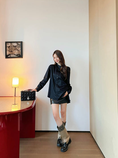 25ss bee long shirt