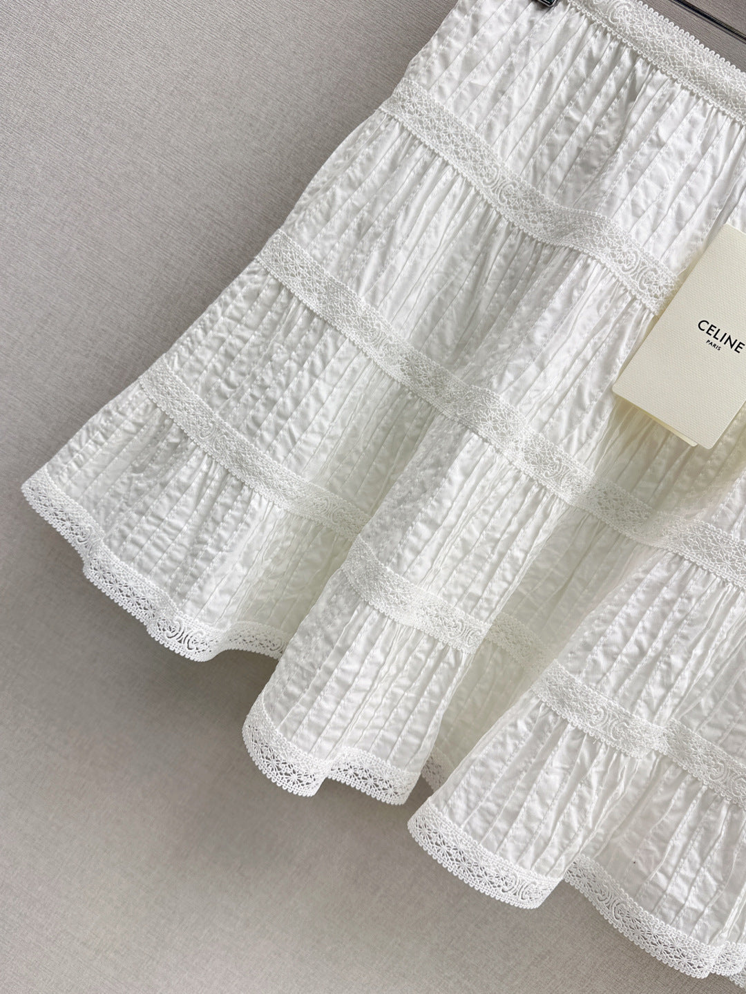 25ss embroidered skirt