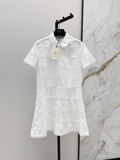 25ss embroidered dress