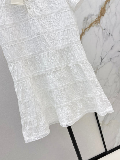 25ss embroidered dress