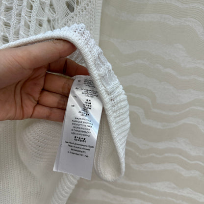 25ss hollow knit vest