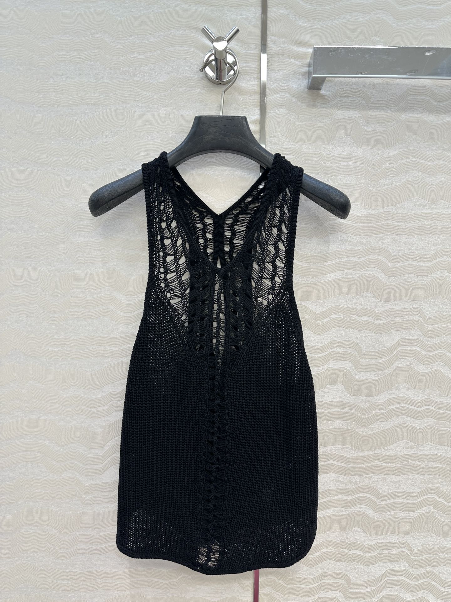 25ss hollow knit vest