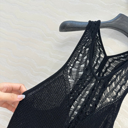 25ss hollow knit vest