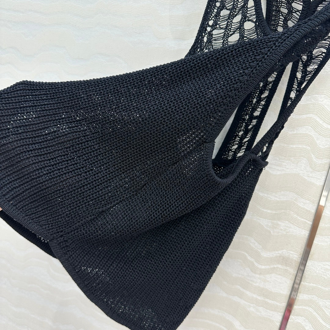 25ss hollow knit vest