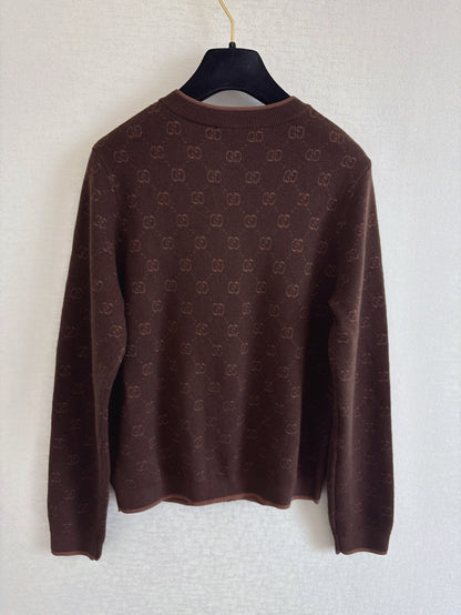 25fw jacquard cardigan