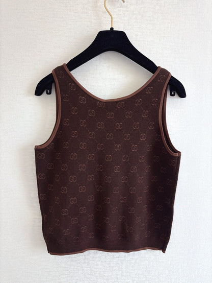 25fw jacquard vest