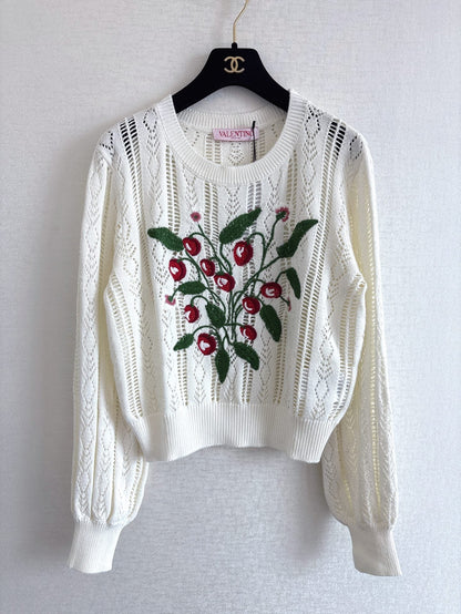25fw hollow sweater