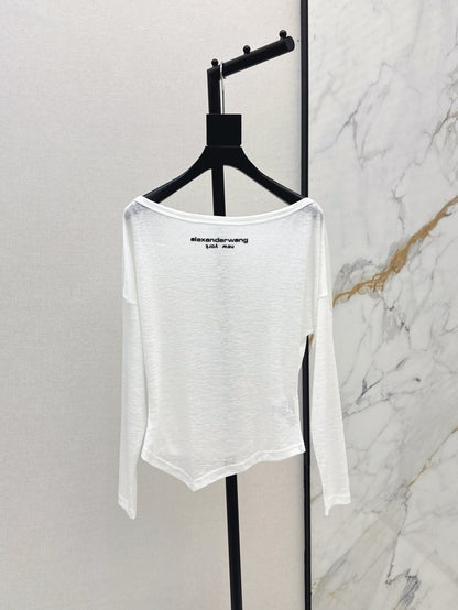 25ss off-shoulder shirt