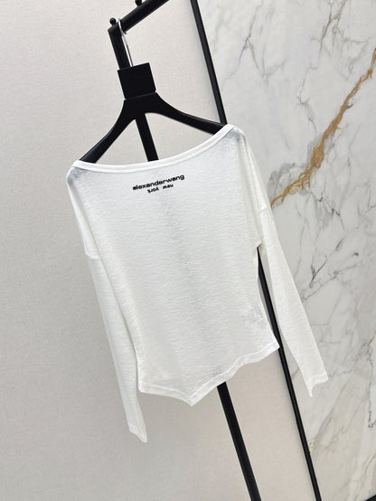 25ss off-shoulder shirt
