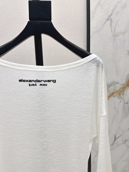 25ss off-shoulder shirt