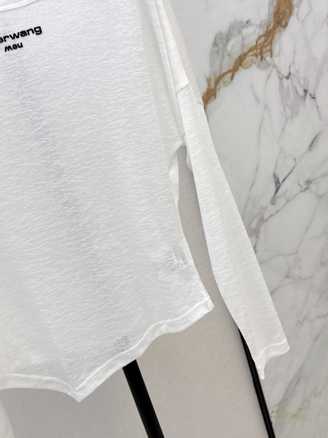 25ss off-shoulder shirt