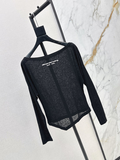 25ss off-shoulder shirt