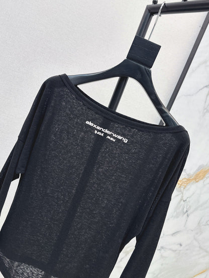 25ss off-shoulder shirt