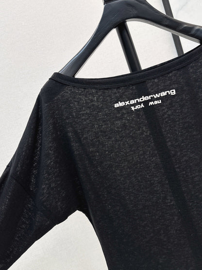 25ss off-shoulder shirt