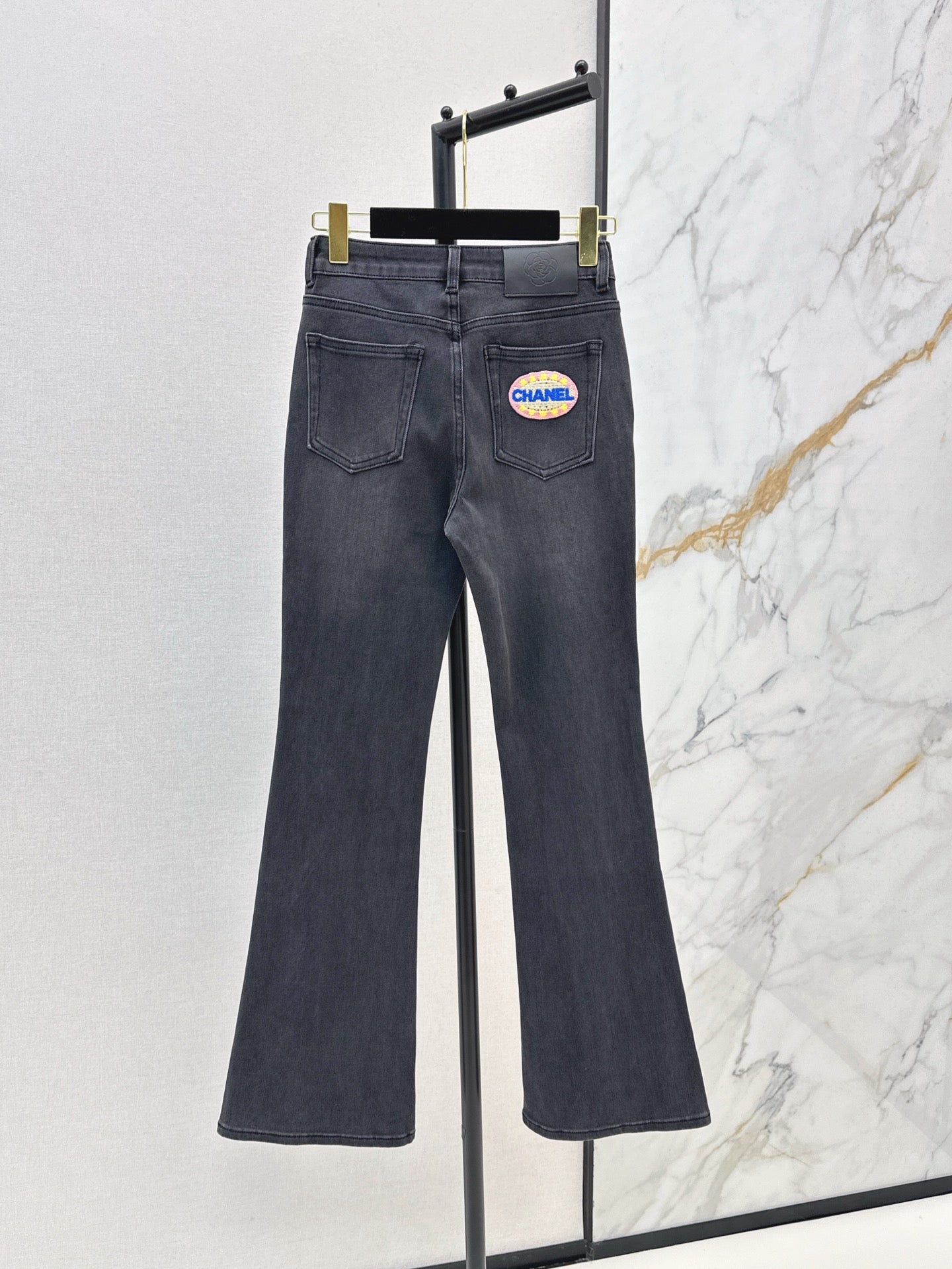 25ss embroidered jeans