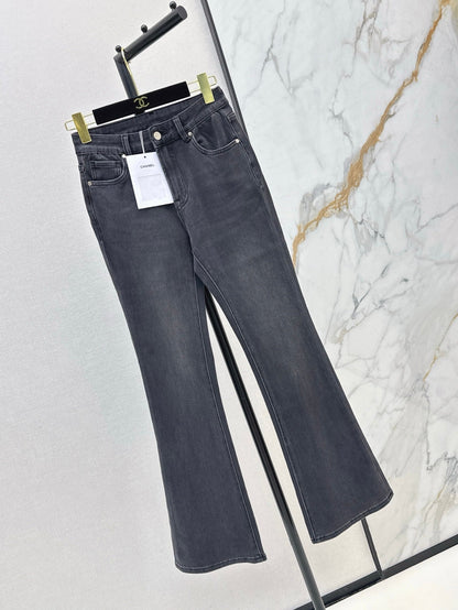 25ss embroidered jeans
