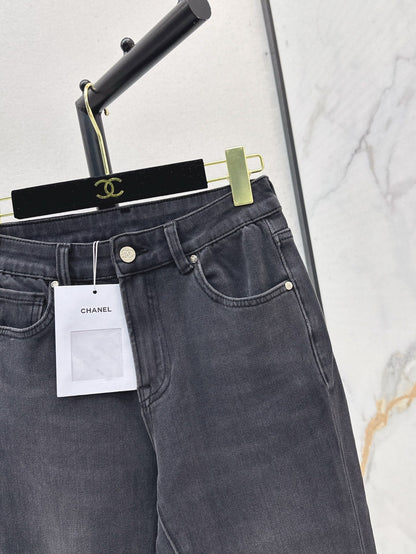 25ss embroidered jeans