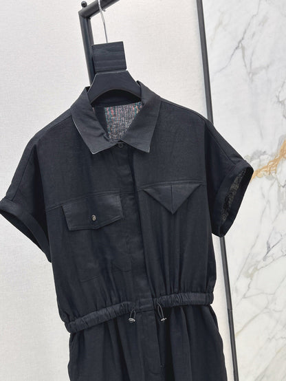 25ss Linen jumpsuit