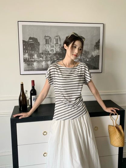 25ss off-shoulder t-shirt
