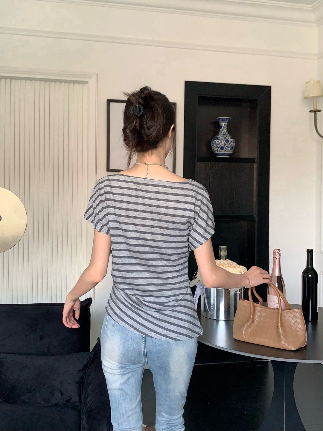 25ss off-shoulder t-shirt