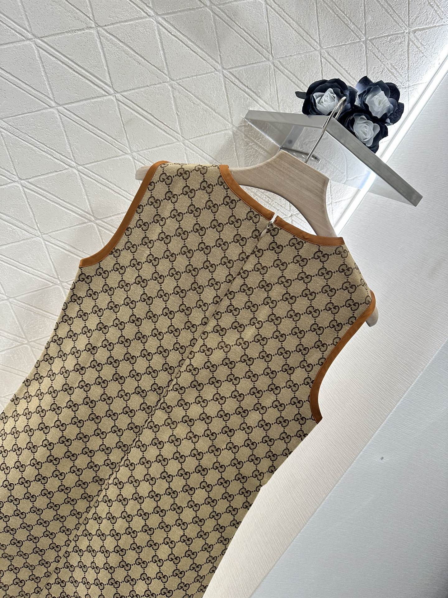 ♥2025 new product Jacquard vest dress