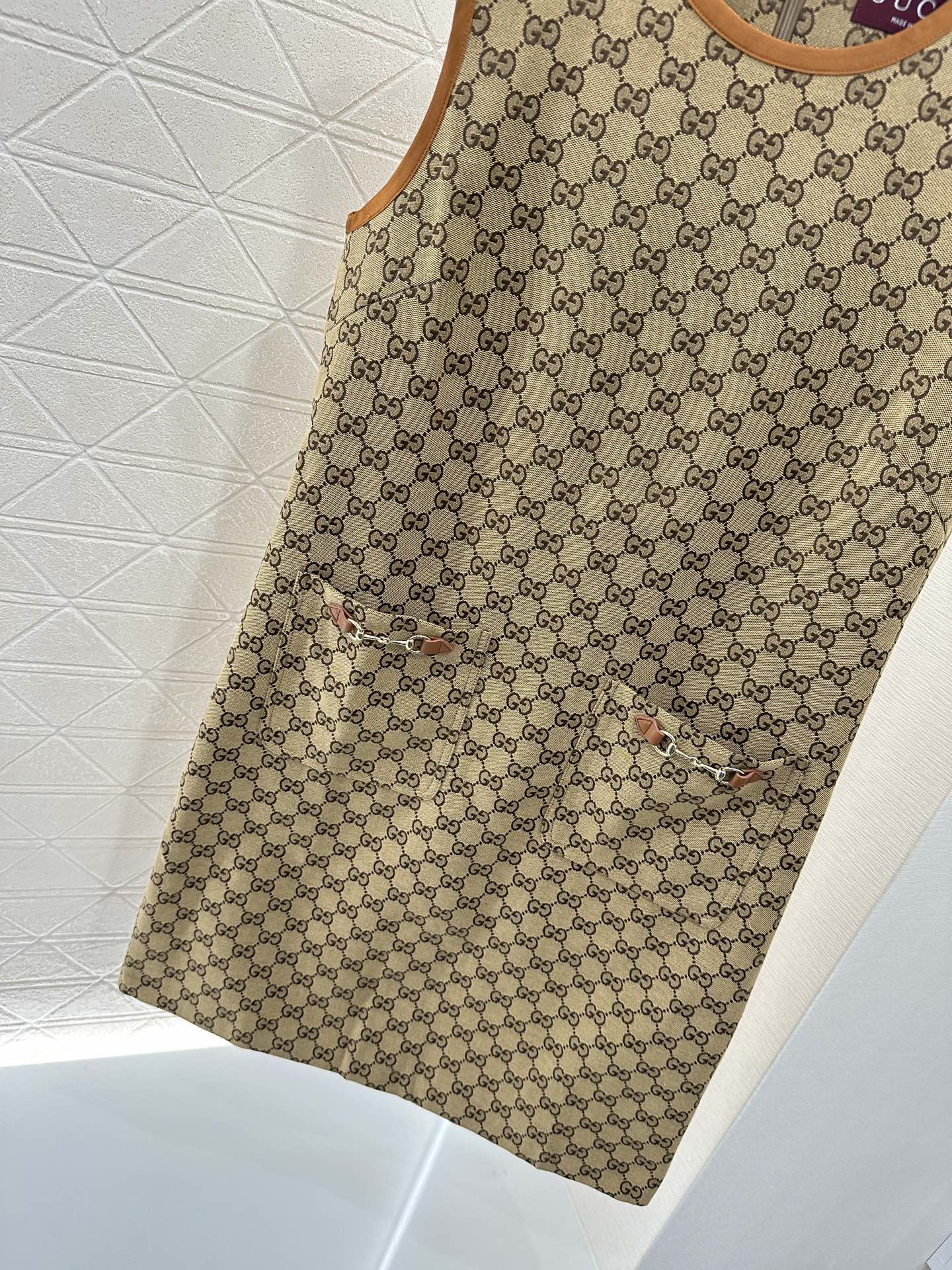 ♥2025 new product Jacquard vest dress