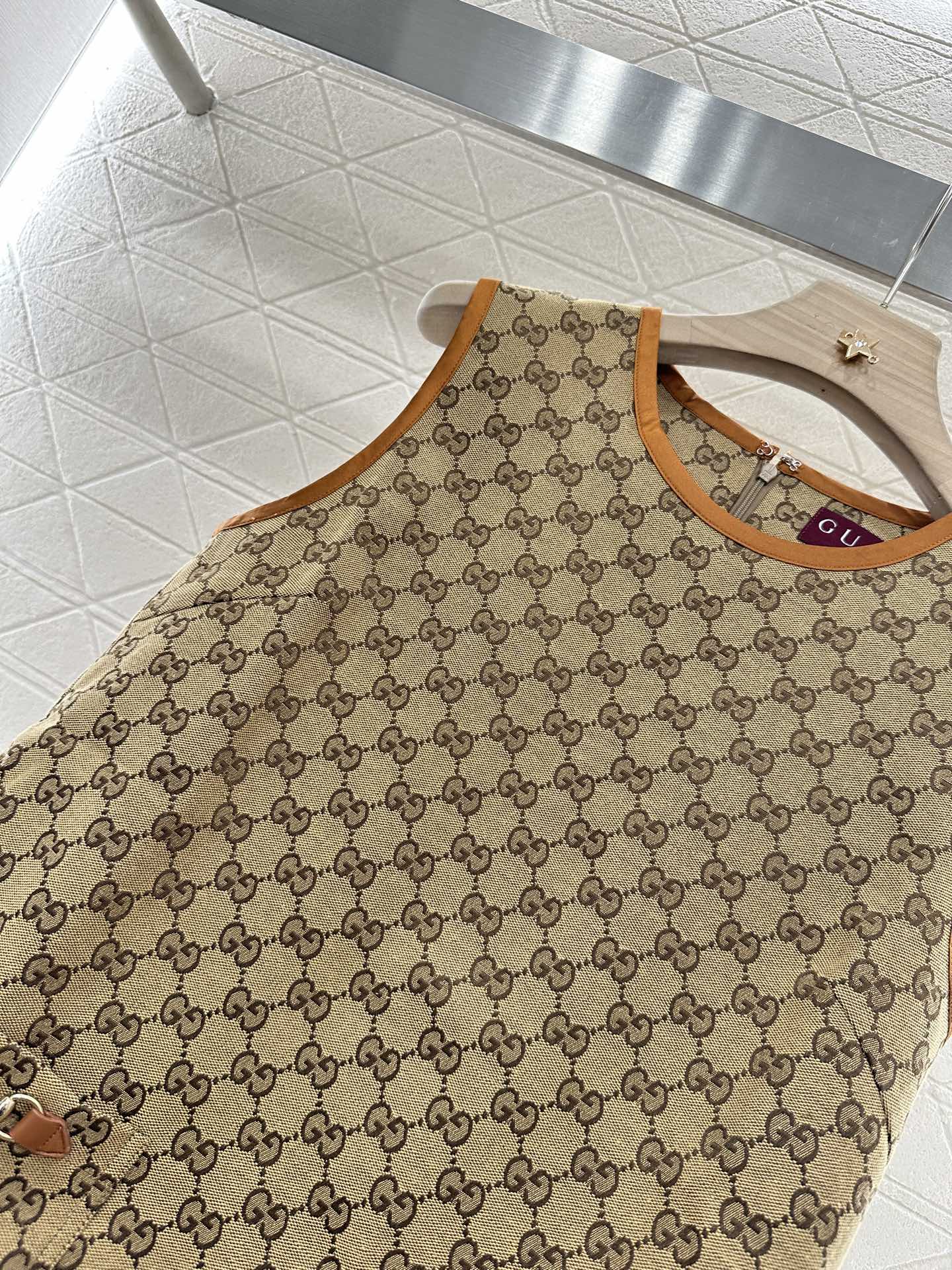 ♥2025 new product Jacquard vest dress