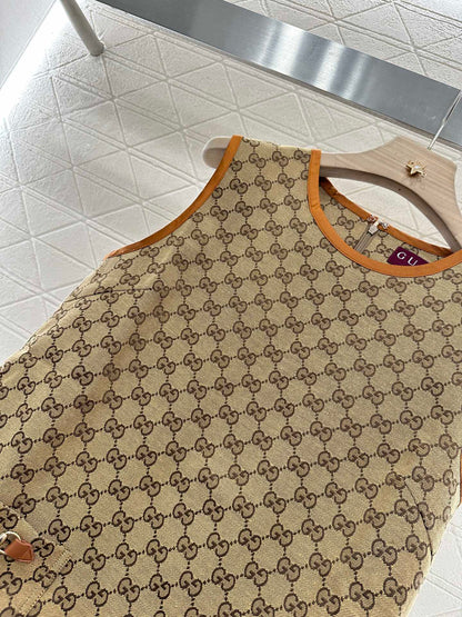 ♥2025 new product Jacquard vest dress