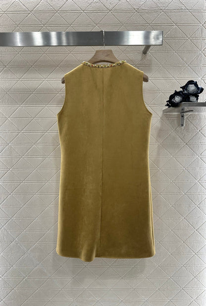 ♥2025 new products Beaded dress