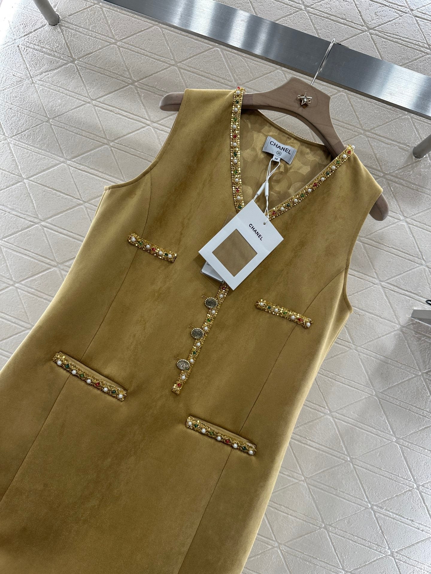 ♥2025 new products Beaded dress