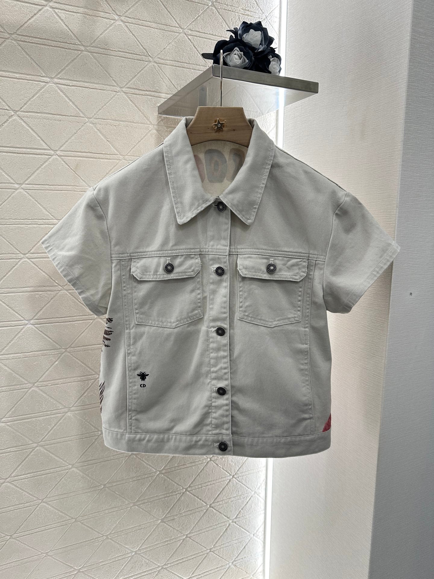 ♥2025 new products Jacket and shorts set