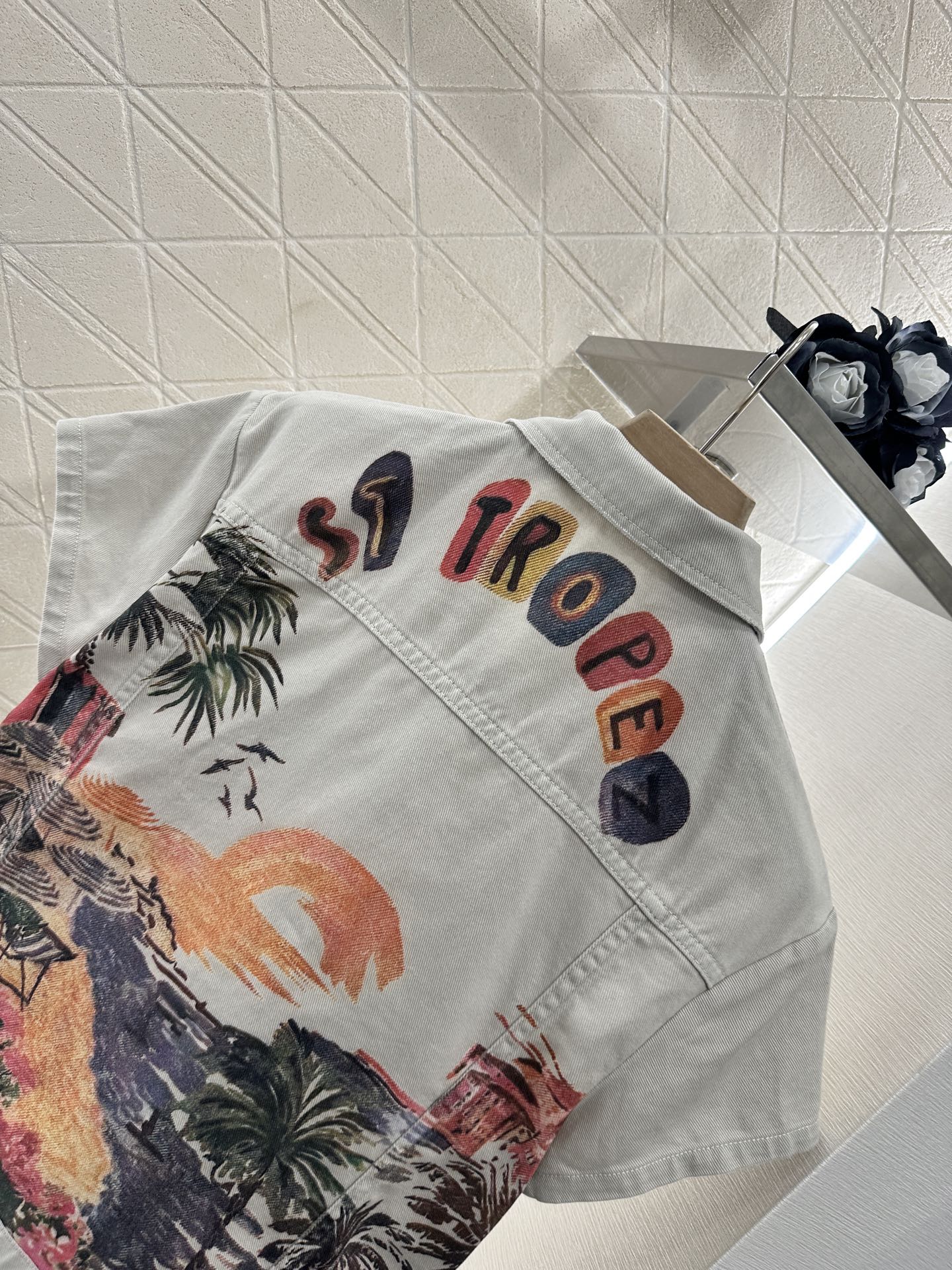 ♥2025 new products Jacket and shorts set