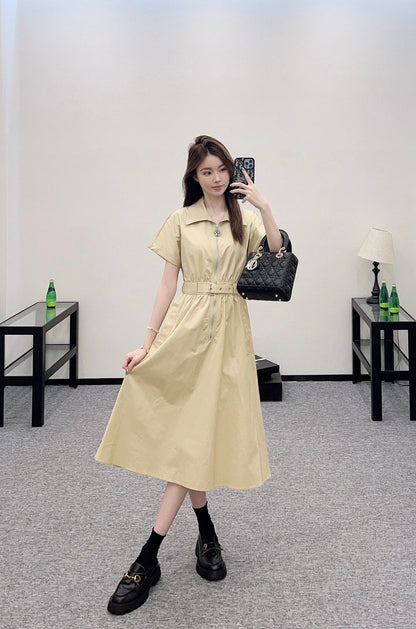 ♥2025 new product Lapel dress