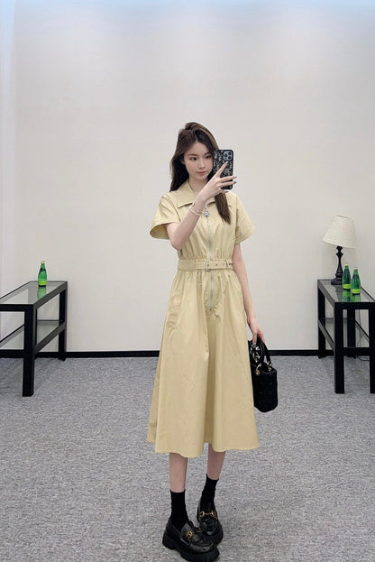 ♥2025 new product Lapel dress